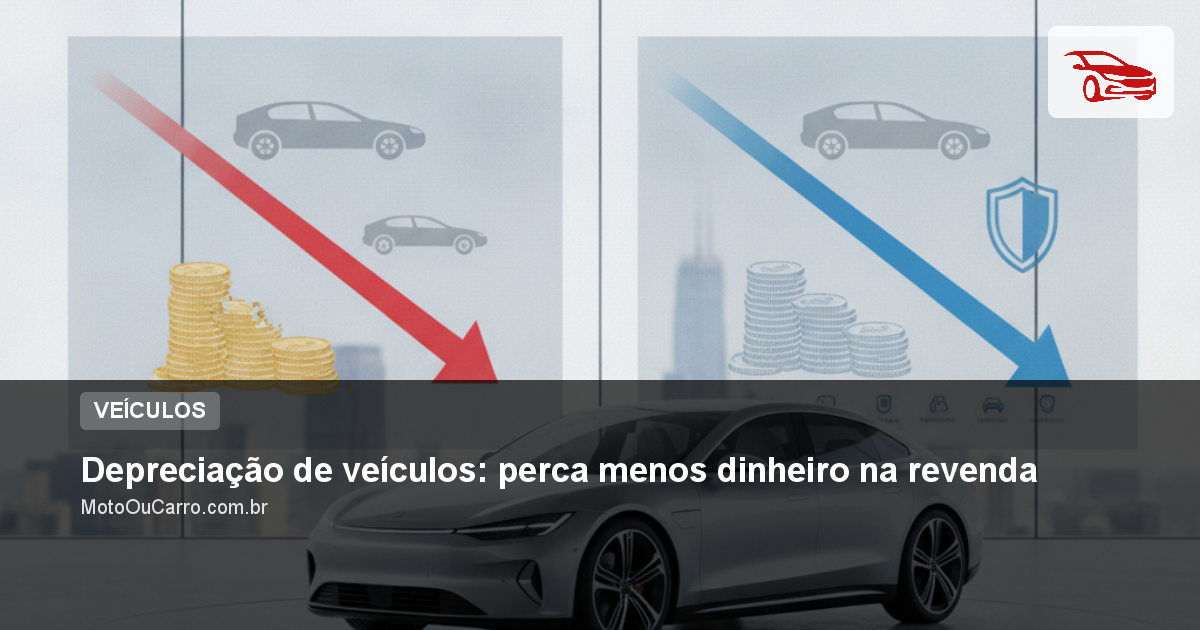 Depreciação de veículos: perca menos dinheiro na revenda